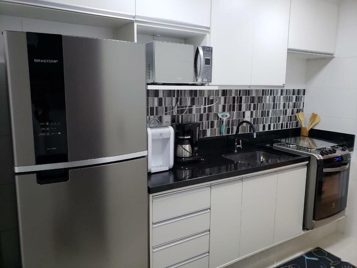 Apartamento Apto Com Vista Para O Mar E Ampla Varanda Gourmet Guarujá Exterior foto